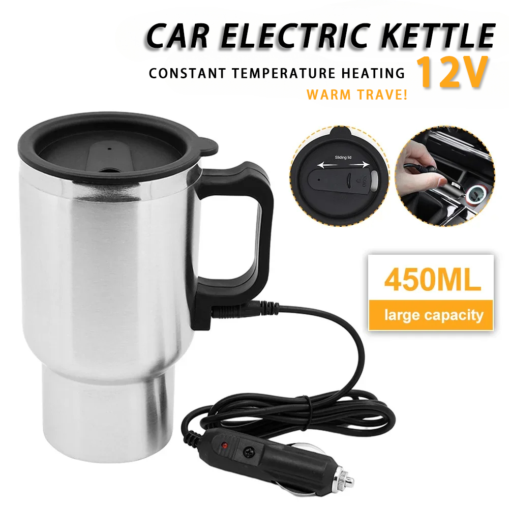 Camping Cooking Can - Tetera eléctrica para coche, 12V CC,