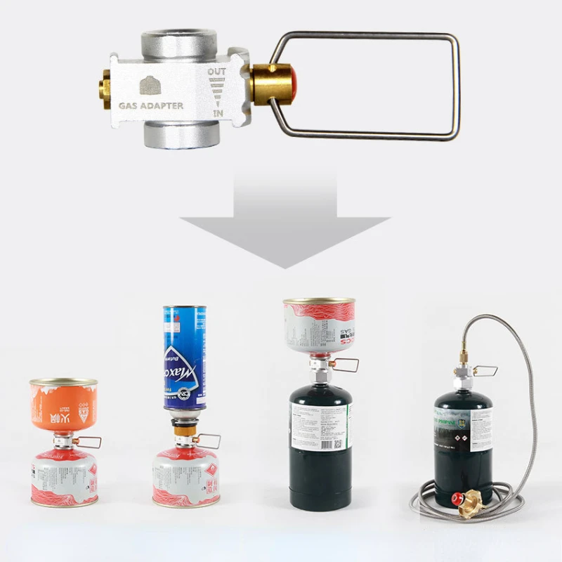 Camping Cooking Butane - Adaptador de recarga de Gas para