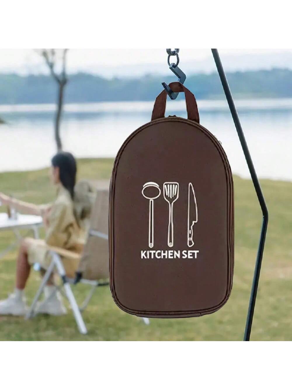 Camping Cooking Utensils Storage - Bolsa de almacenamiento de utensilios de