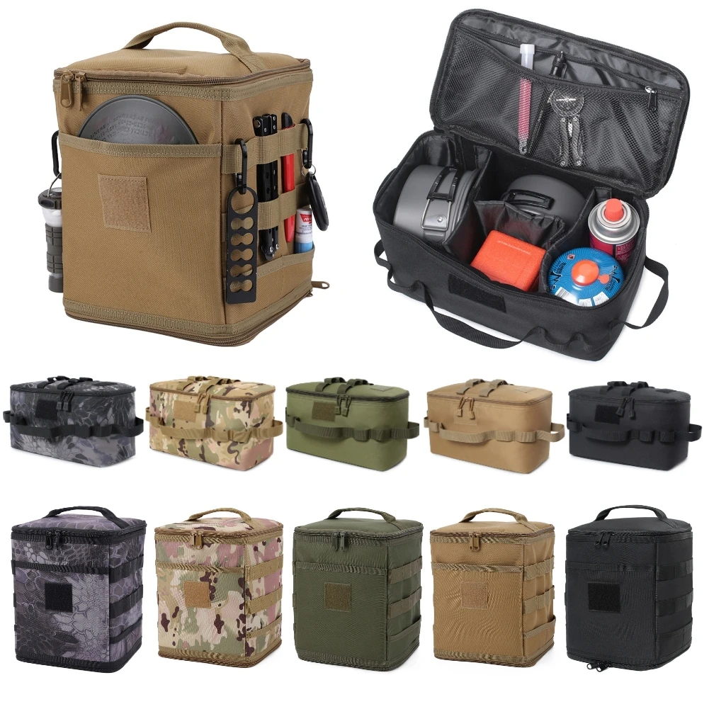 Camping Cooking Utensils Storage - Bolsa táctica, bolsa de almacenamiento para
