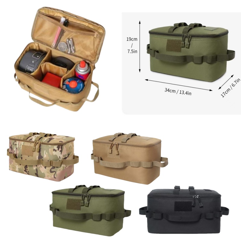 Camping Cooking Utensils Storage - Bolsa para exteriores, bolsa de almacenamiento