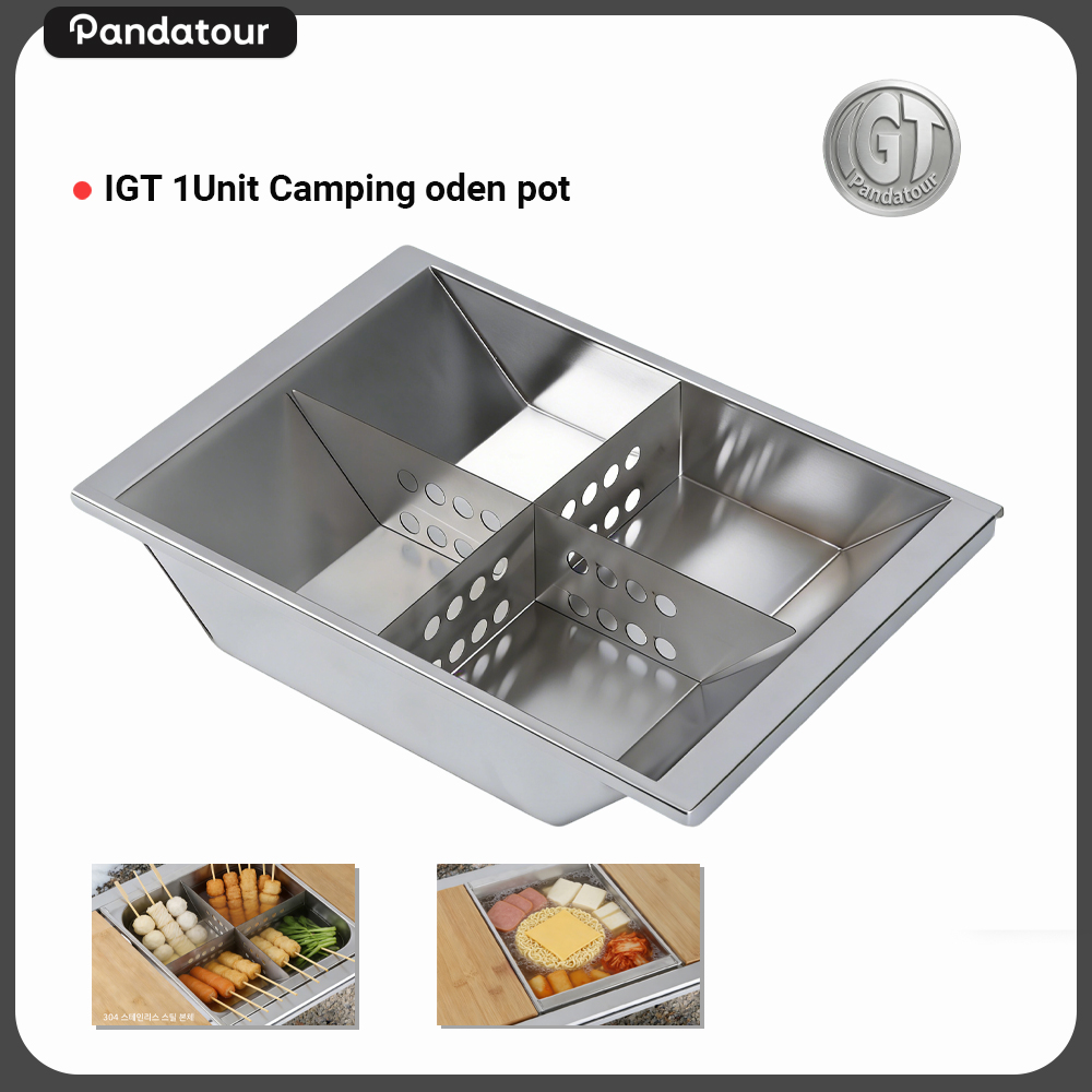 Camping Cooking Set Compact - Olla Pandatour Camping IGT Unit Oden,