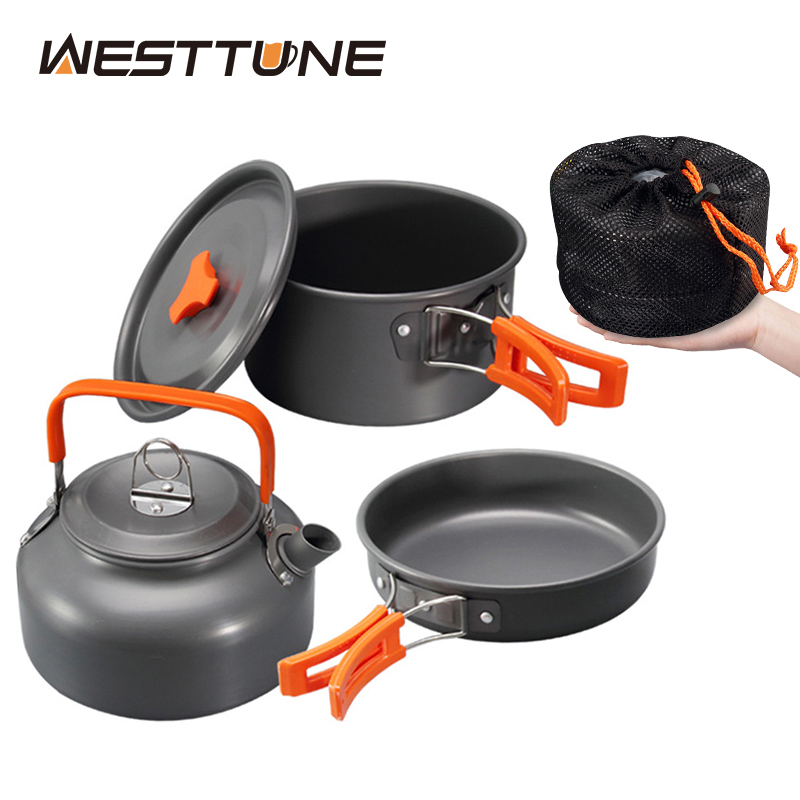 Camping Cooking Can - WESTTUNE-Kit de utensilios de cocina para