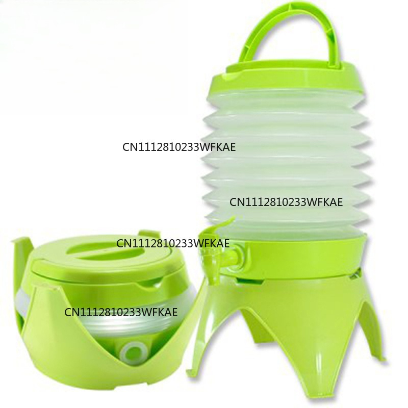 Camping Cooking And Drinking - Cubo plegable retráctil para acampar al