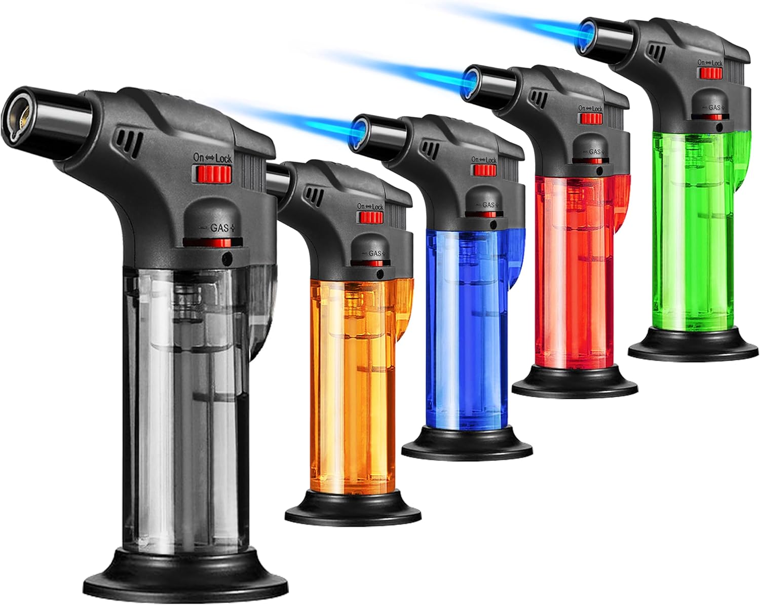 Camping Cooking Butane - Encendedor de llama de chorro recargable