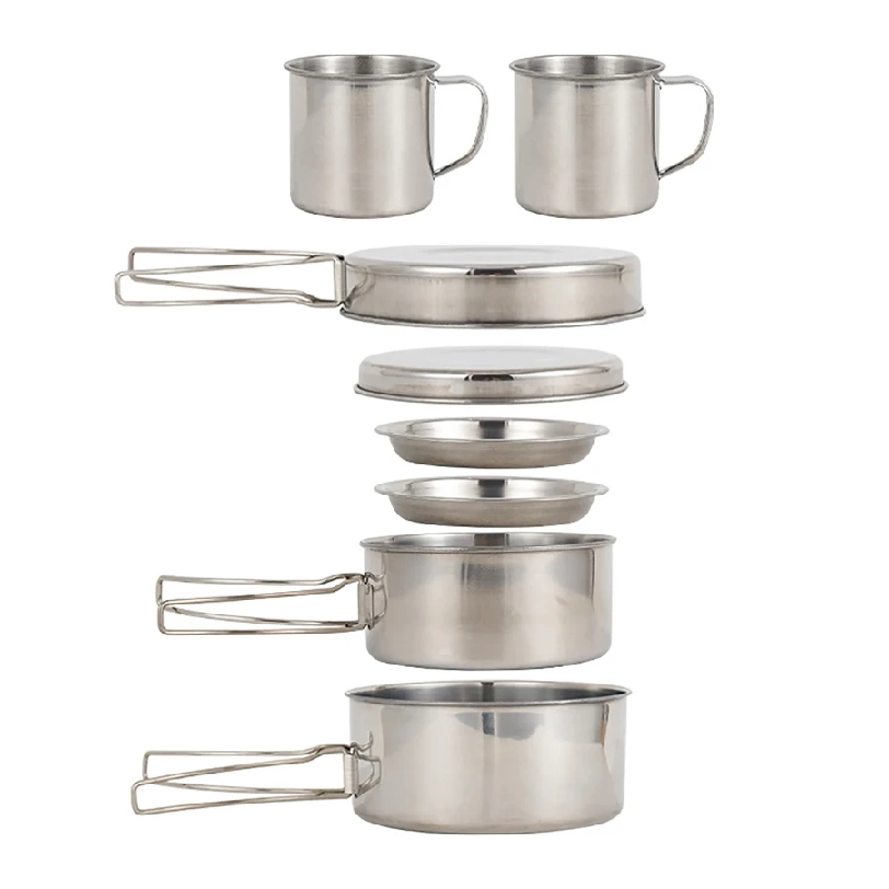 Juego de 8 Piezas de Utensilio - Camping Cooking Roll reseña y precio