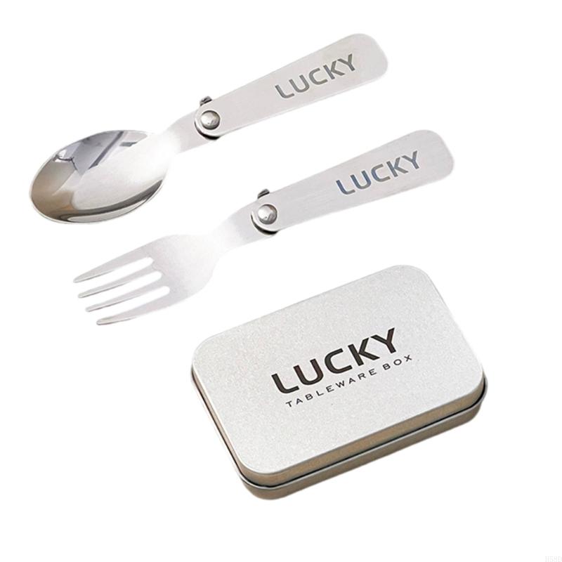 Juego cubiertos plegables para - Camping Cooking Utensils Storage reseña y precio