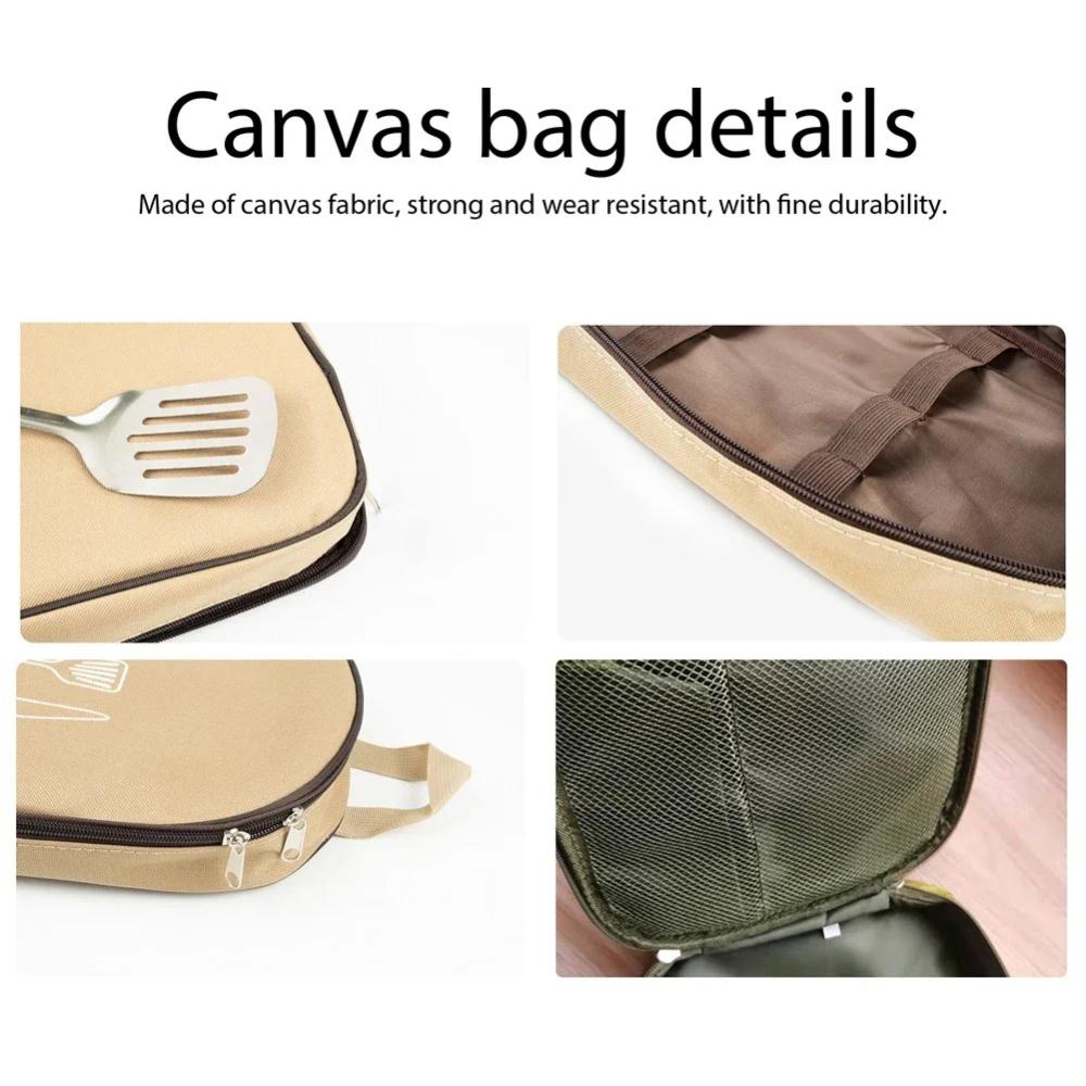 Bolsa de cocina portátil para  - Camping Cooking Utensils Storage reseña y precio