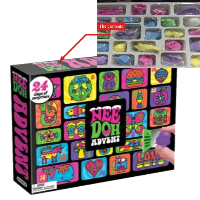 Caja Sorpresa Squishy Needoh N - Fire Starter Cube reseña y precio