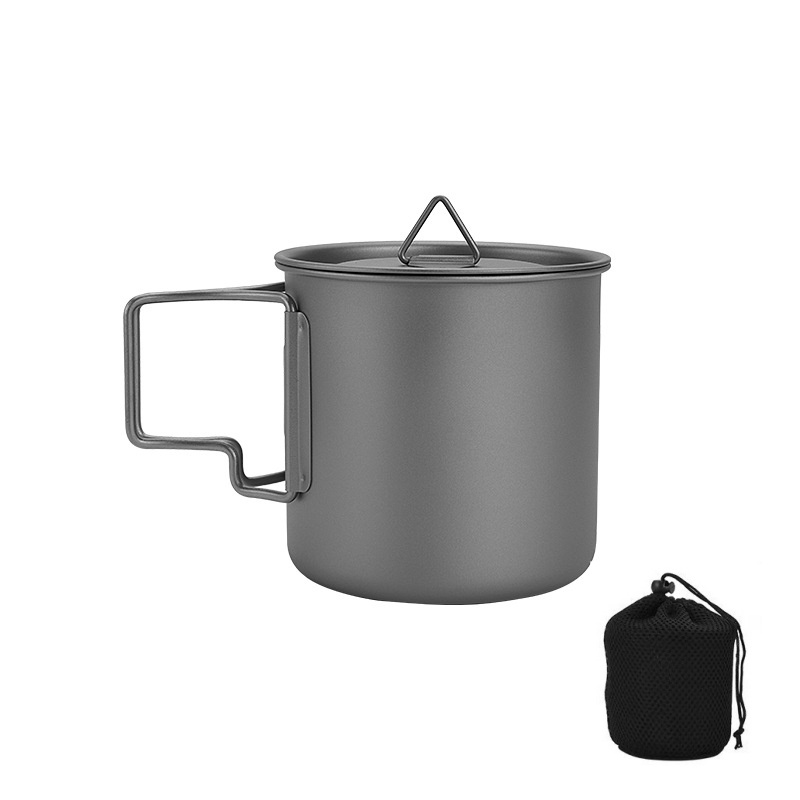 Taza de camping de titanio con - Camping Cooking Roll reseña y precio