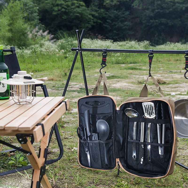 Juego de Utensilios de Cocina  - Camping Cooking Utensils Storage reseña y precio
