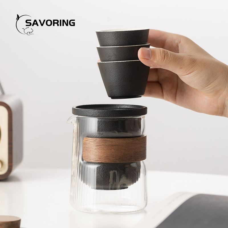 Juego de té de cerámica chino  - Camping Cooking Utensil Set reseña y precio