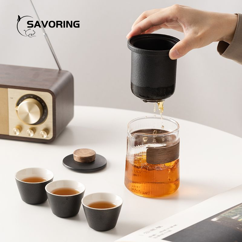 Juego de té de cerámica chino  - Camping Cooking Utensil Set reseña y precio