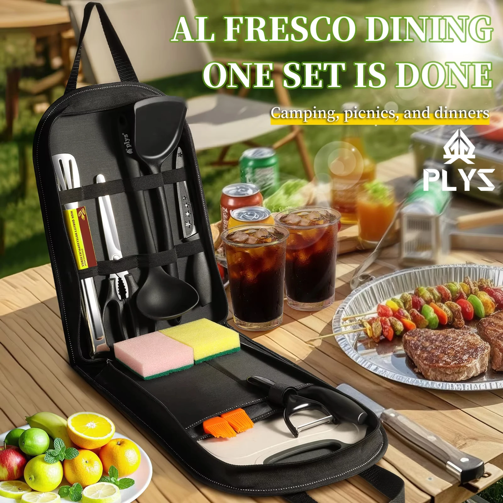 Juego de utensilios portátiles - Camping Cooking Trangia reseña y precio