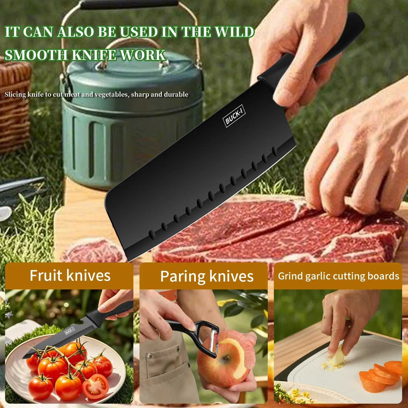 Juego de utensilios portátiles - Camping Cooking Trangia reseña y precio