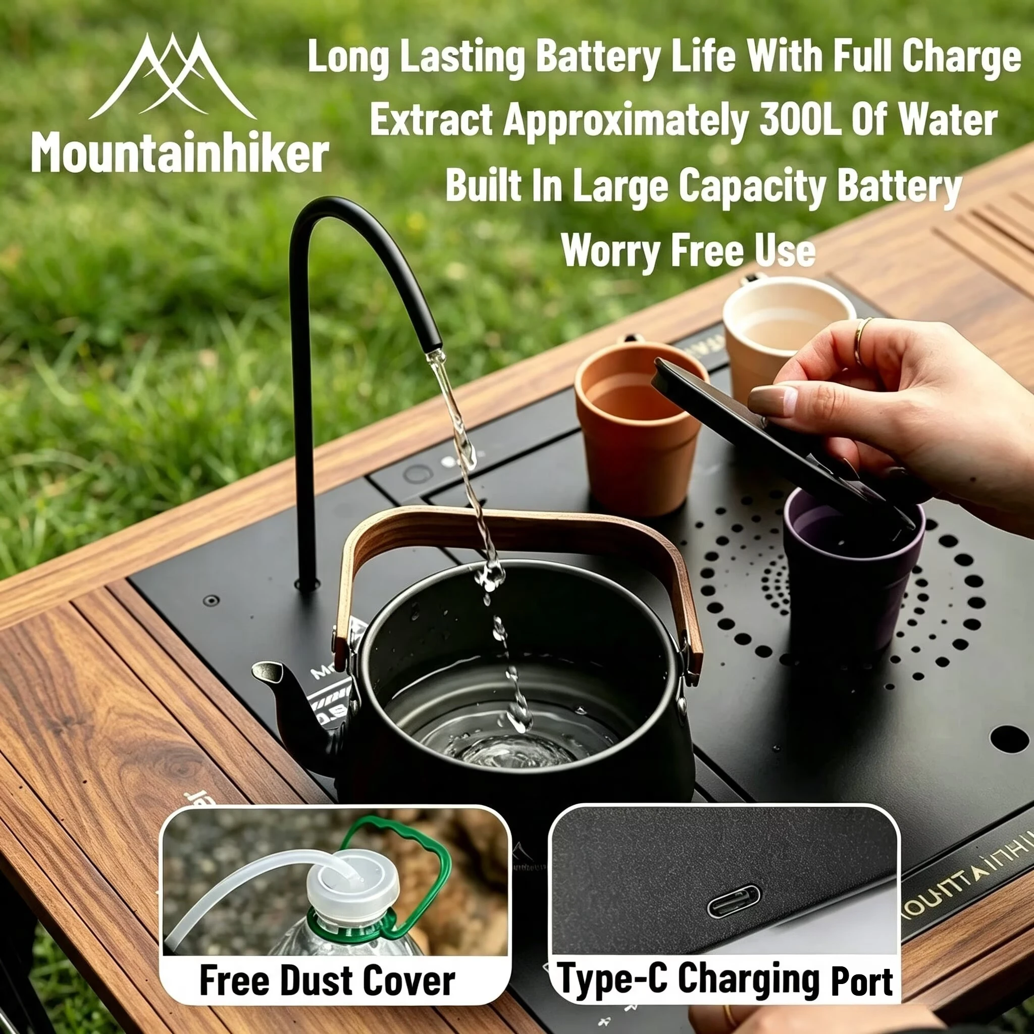 Dispensador de Agua Eléctrico  - Camping Cooking Disc reseña y precio