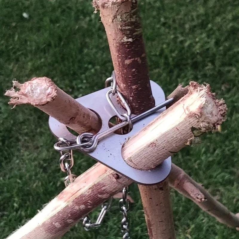 Trípode Portátil Desmontable p - Camping Hanging Cooking Pot reseña y precio