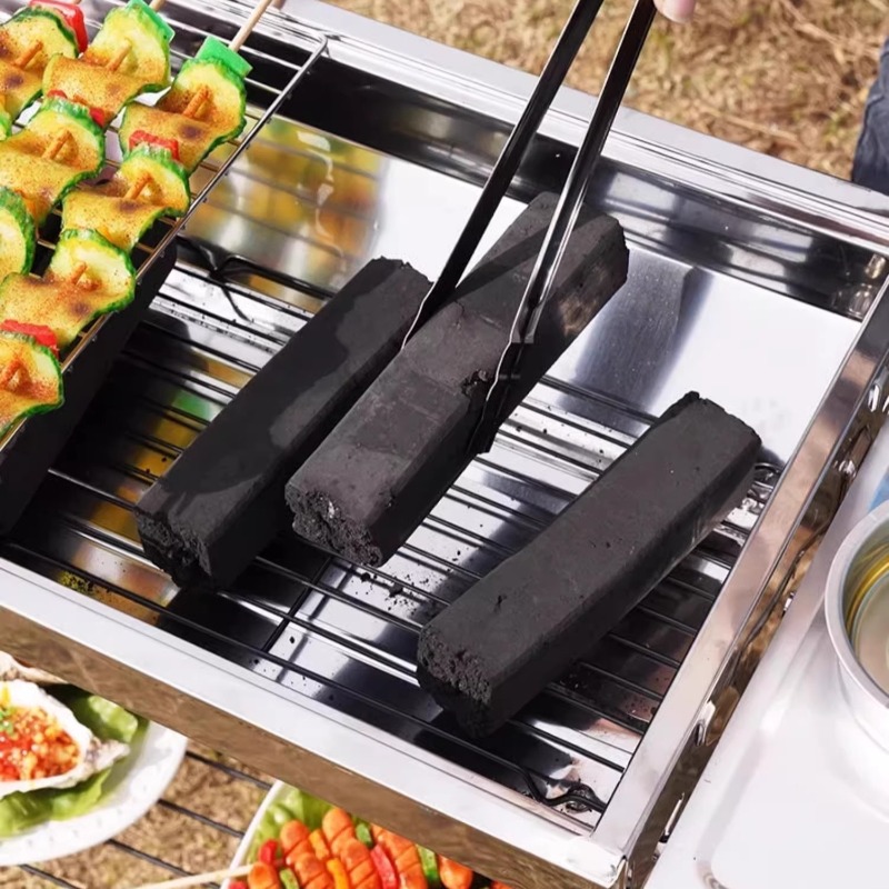 Parrilla de barbacoa de acero  - Camping Cooking Requirements reseña y precio