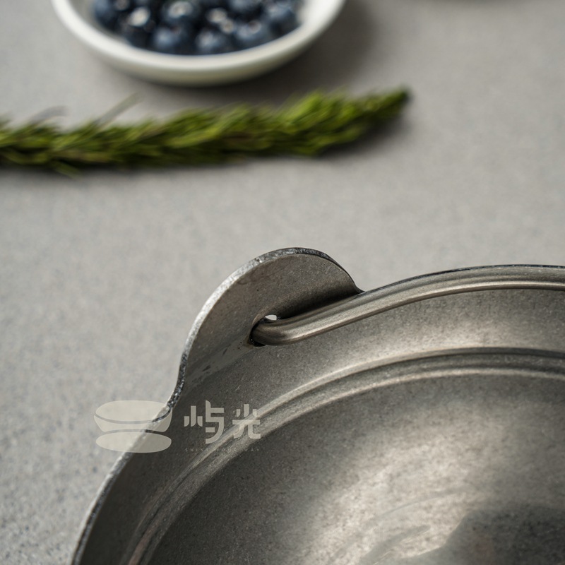 Olla de cocina pequeña de acer - Camping Hanging Cooking Pot reseña y precio