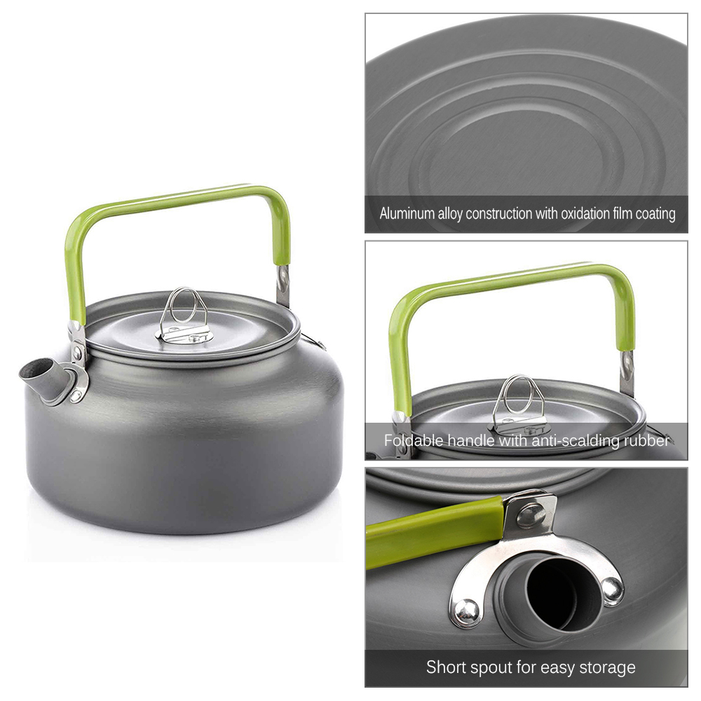 Hervidor de agua portátil para - Camping Cooking Can reseña y precio
