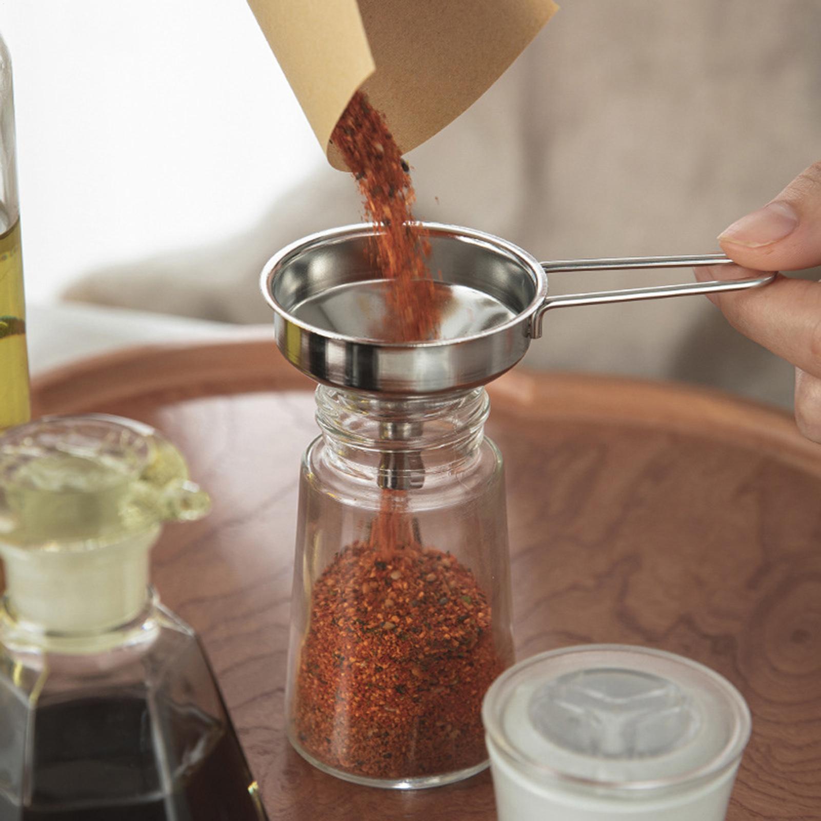 Embudo de acero inoxidable par - Camping Cooking And Drinking reseña y precio