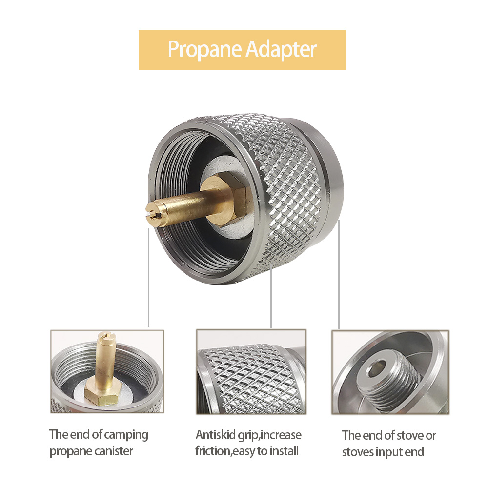 Adaptador de butano para estuf - Camping Cooking Butane reseña y precio