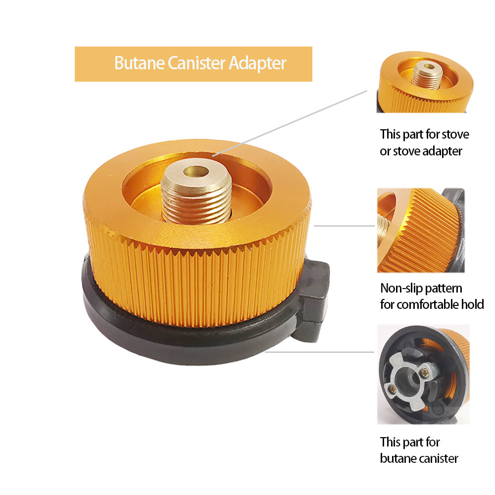 Adaptador de butano para estuf - Camping Cooking Butane reseña y precio