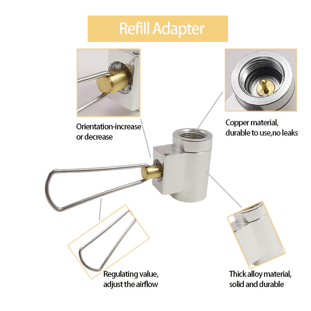 Adaptador de butano para estuf - Camping Cooking Butane reseña y precio