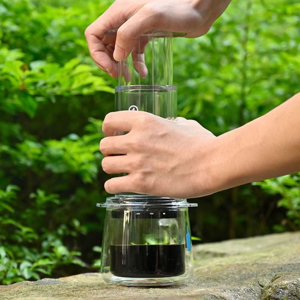 Cafetera Portátil Estilo Franc - Camping Cooking Can reseña y precio