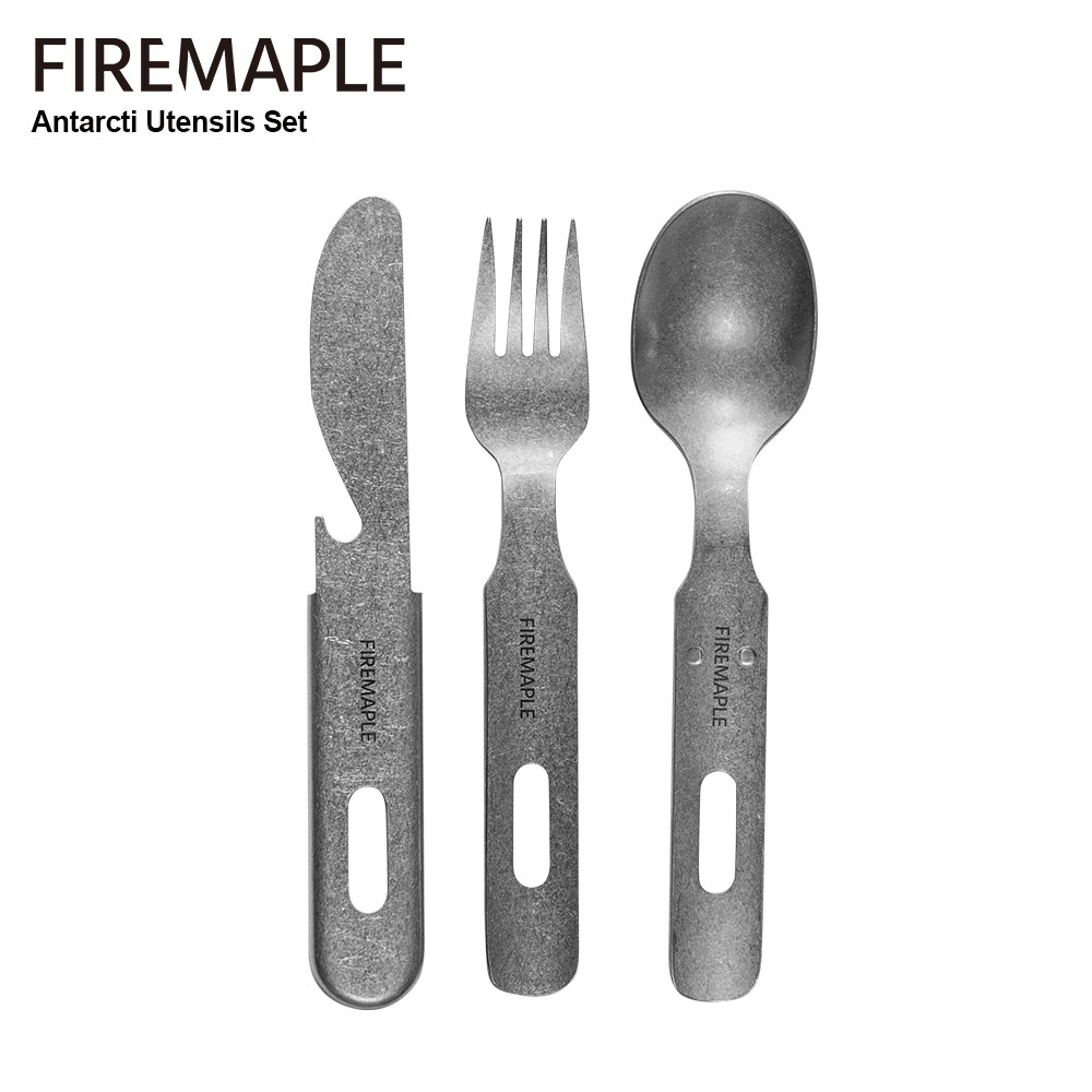 Juego de utensilios 3 en 1 Fir - Camping Cooking On Fire reseña y precio