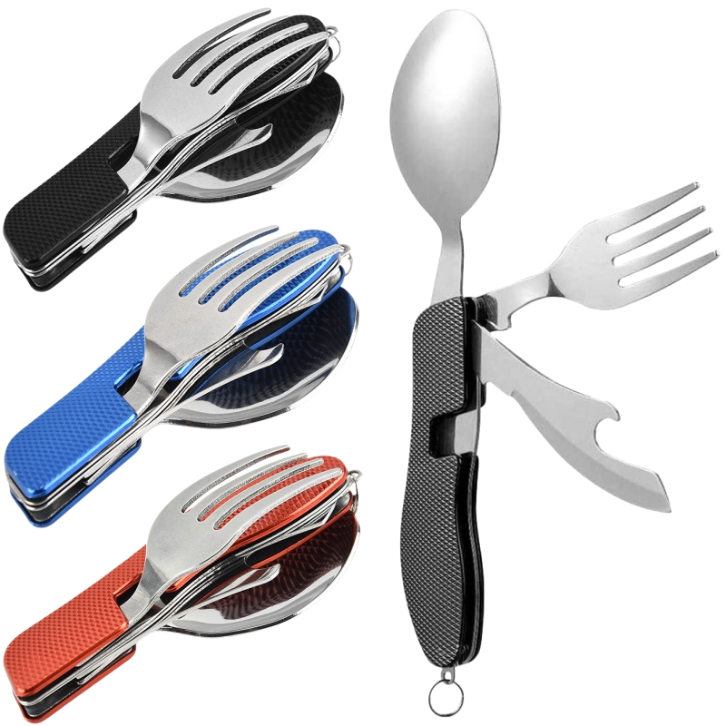 Juego de utensilios plegables  - Camping Cooking And Cutlery Set reseña y precio