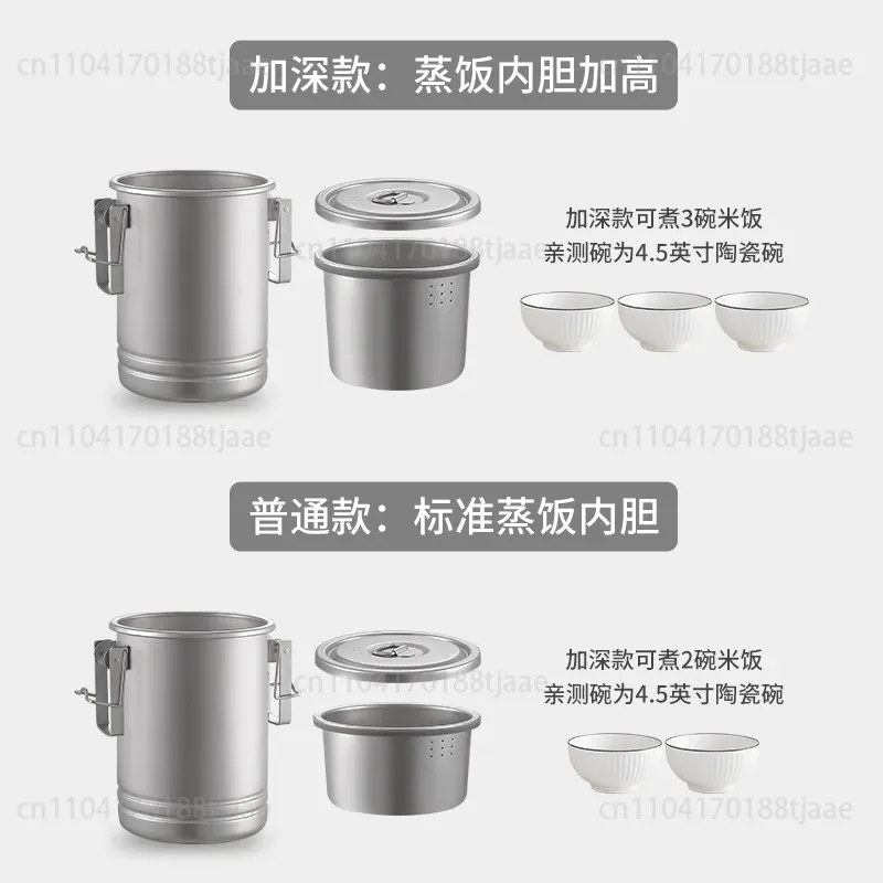 Olla para cocinar arroz mejora - Camping Hanging Cooking Pot reseña y precio