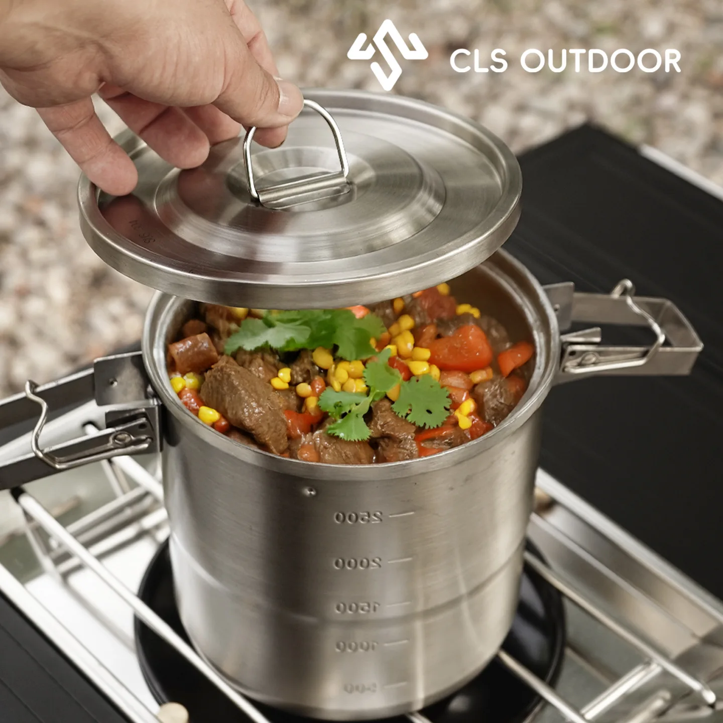 Juego de Utensilios de Cocina  - Camping Hanging Cooking Pot reseña y precio