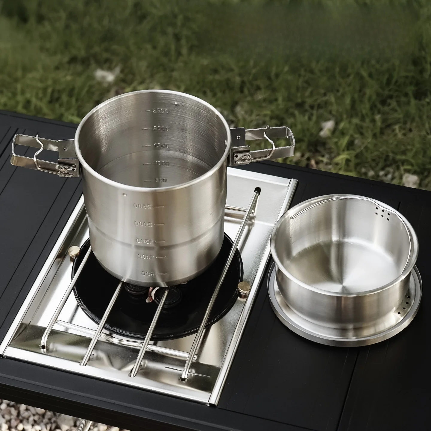 Juego de Utensilios de Cocina  - Camping Hanging Cooking Pot reseña y precio