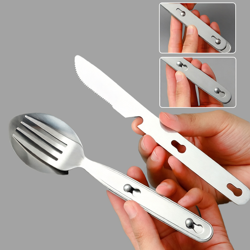 Juego de 3 piezas de cuchara,  - Camping Cooking Utensil Set reseña y precio