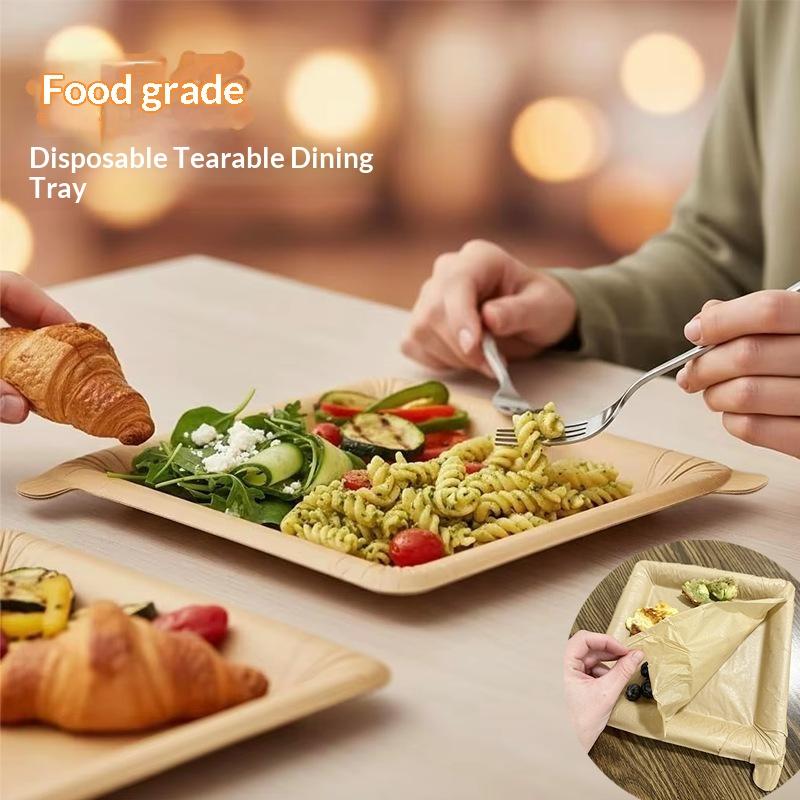 20 Platos de Papel Desechables - Camping Cooking Disc reseña y precio