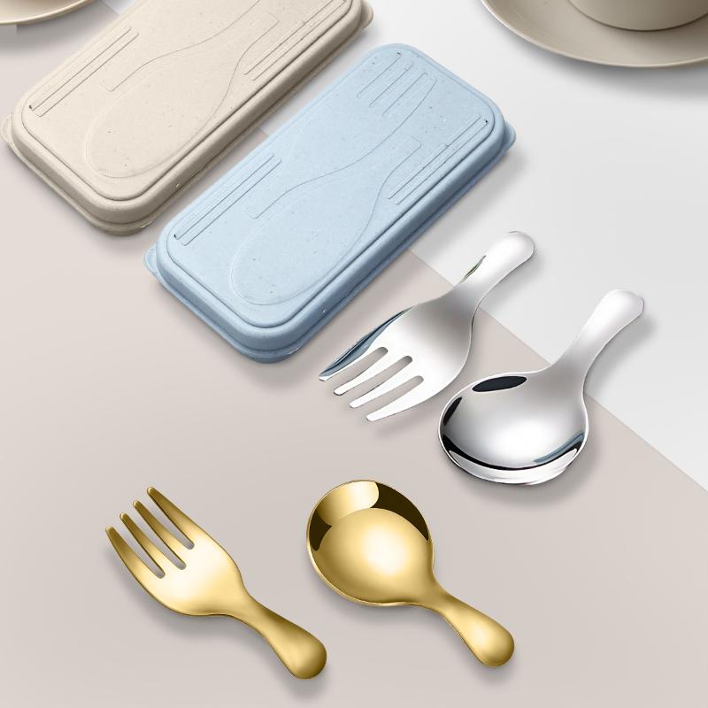 Juego de vajilla de acero inox - Camping Cooking And Cutlery Set reseña y precio