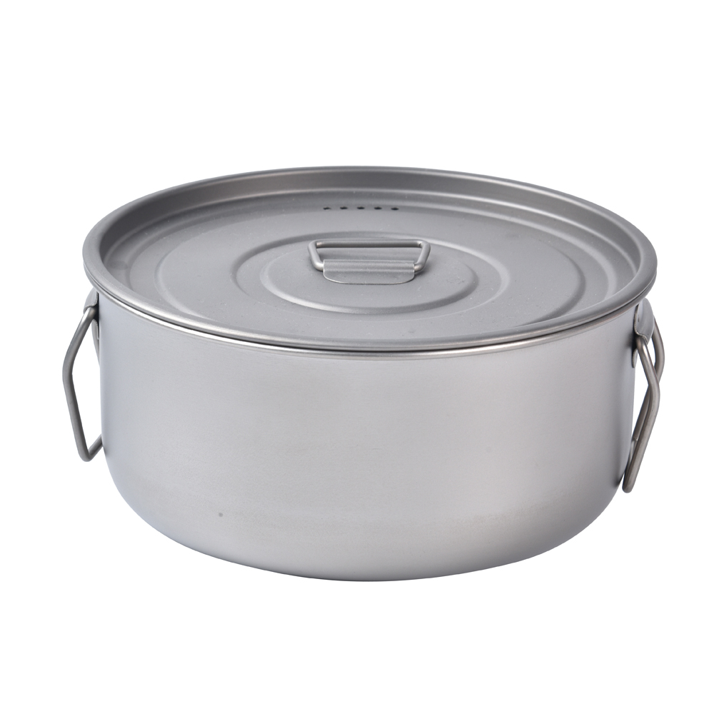Olla colgante para acampar al  - Camping Hanging Cooking Pot reseña y precio