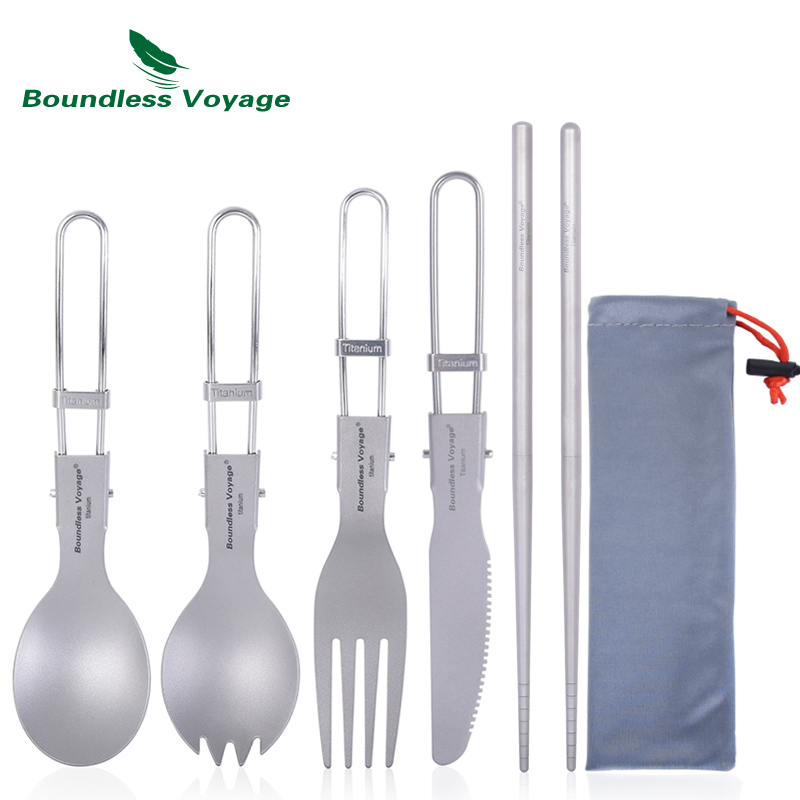 Cubiertos de titanio para acam - Camping Cooking Disc reseña y precio
