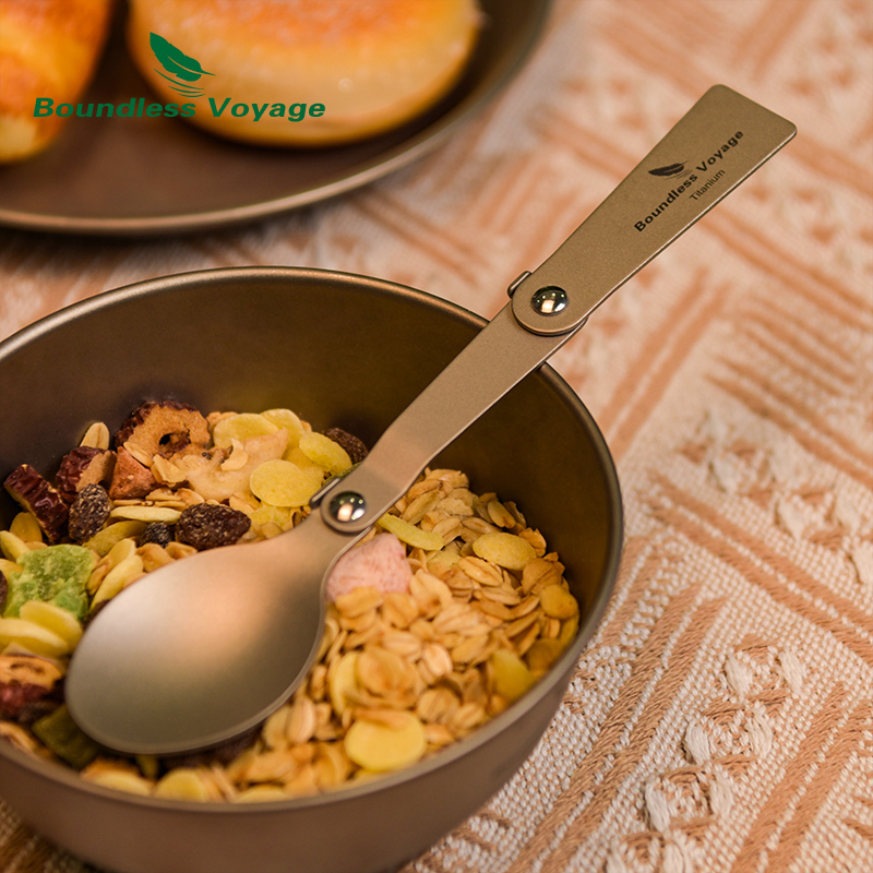Cubiertos de titanio para acam - Camping Cooking Disc reseña y precio