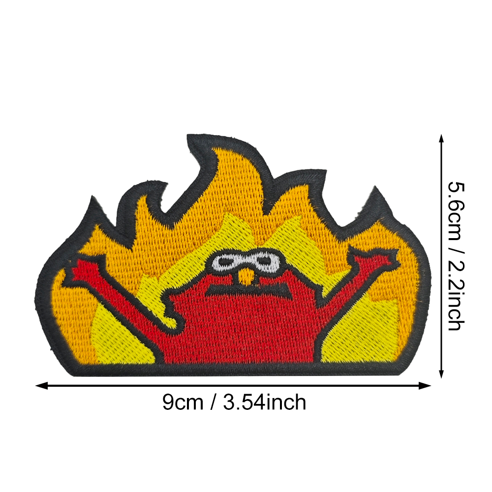 Parche bordado con diseño de t - Campfire Cooking In Another World reseña y precio