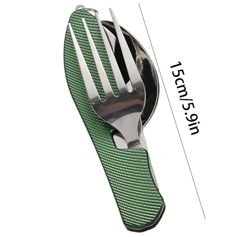 Cuchillería de Acero Inoxidabl - Camping Cooking And Cutlery Set reseña y precio