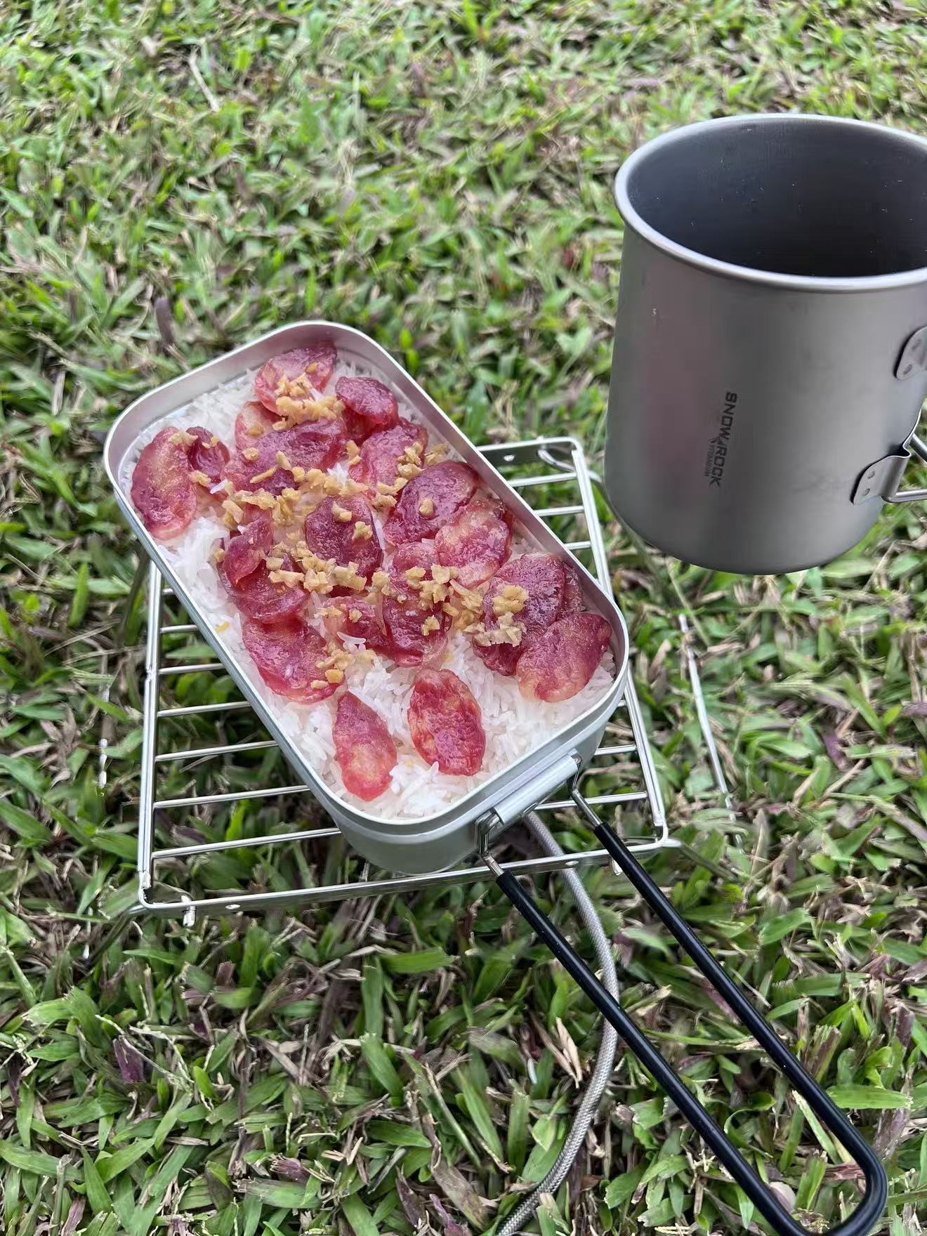 Soporte de Acero Inoxidable pa - Camping Cooking Utensil Set reseña y precio