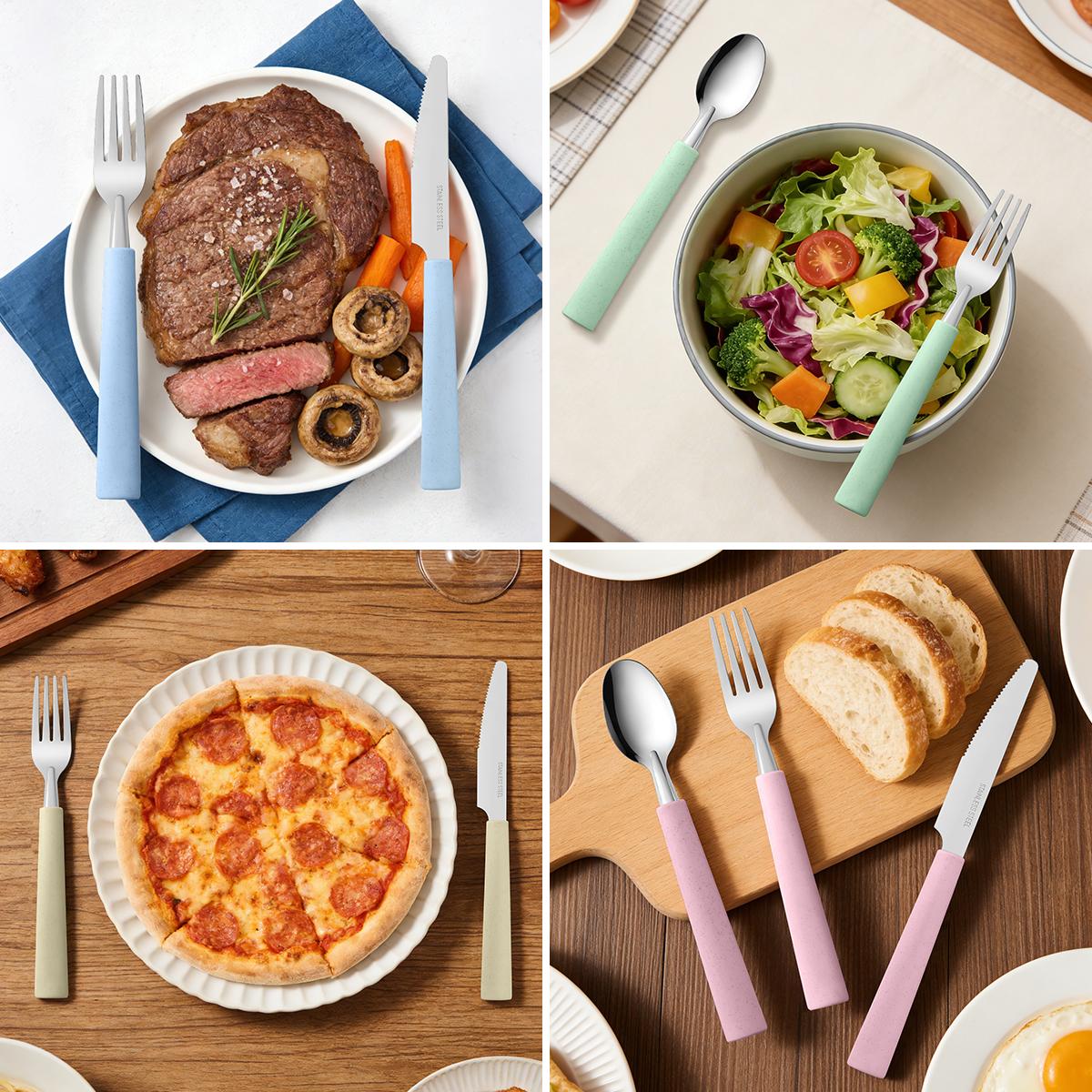 1 juego de cubiertos portátile - Camping Cooking And Cutlery Set reseña y precio