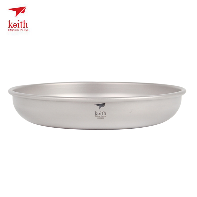 Placa de titanio Keith, platos - Camping Cooking Disc reseña y precio