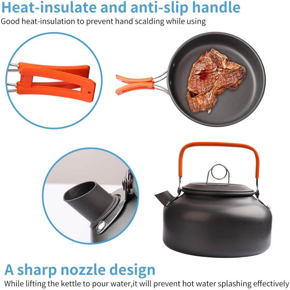 Juego de Cocina para Acampar a - Camping Cooking Vegetables reseña y precio