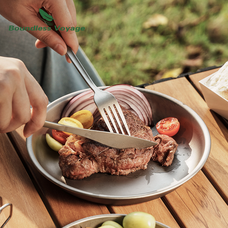 Boundless Voyage-Juego de cena - Camping Cooking And Cutlery Set reseña y precio