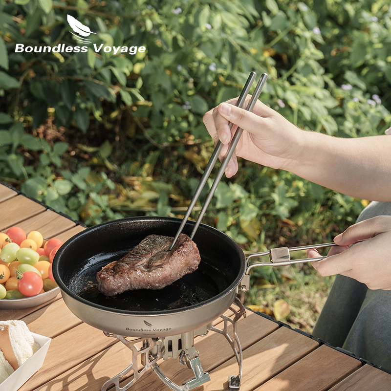 Boundless Voyage-Juego de cena - Camping Cooking And Cutlery Set reseña y precio