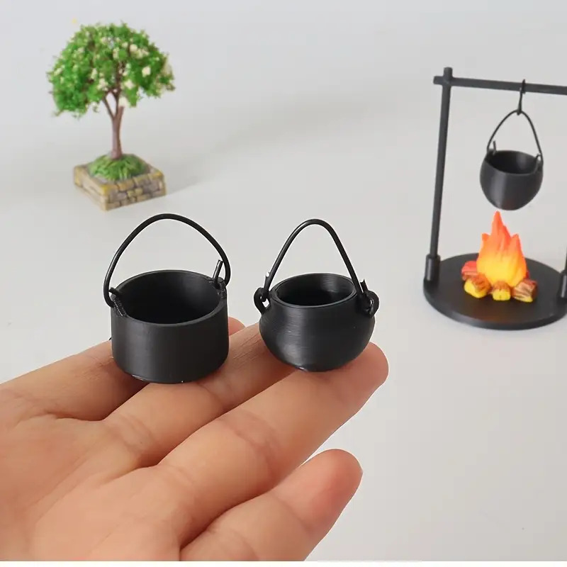 Mini estufa colgante para foga - Camping Hanging Cooking Pot reseña y precio