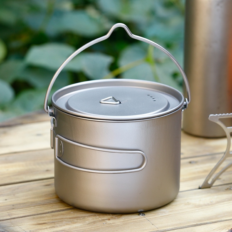 Olla para Sopa Colgante para E - Camping Hanging Cooking Pot reseña y precio